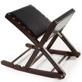 The Lakeside Collection Foldable Upholstered Rocking Footrest -
